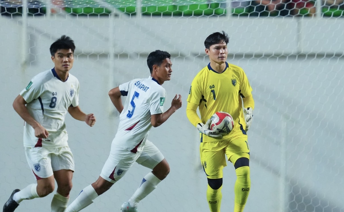 Thái Lan nhận thất bại bất ngờ trước Turkmenistan tại vòng loại Asian Cup 2027